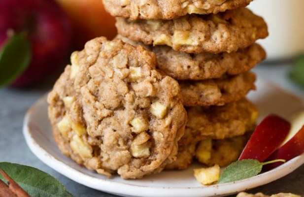 Apple Cinnamon Breakfast Cookies - FoodWage recipe