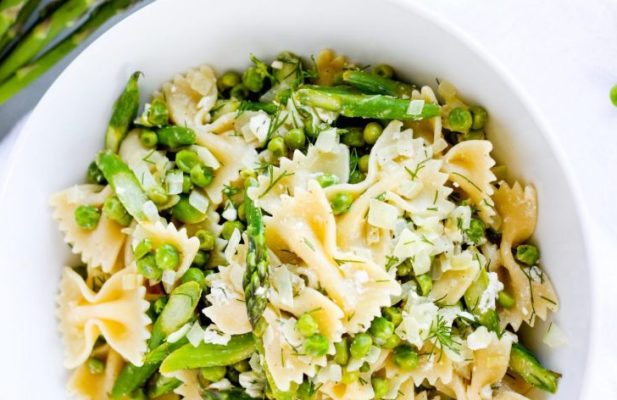 Asparagus Pea Pasta Bowl - FoodWage recipe