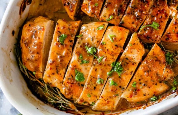 Baked Honey Mustard Chicken - FoodWage recipe
