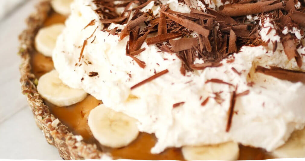 Healthy Banoffee Pie - FoodWage recipe