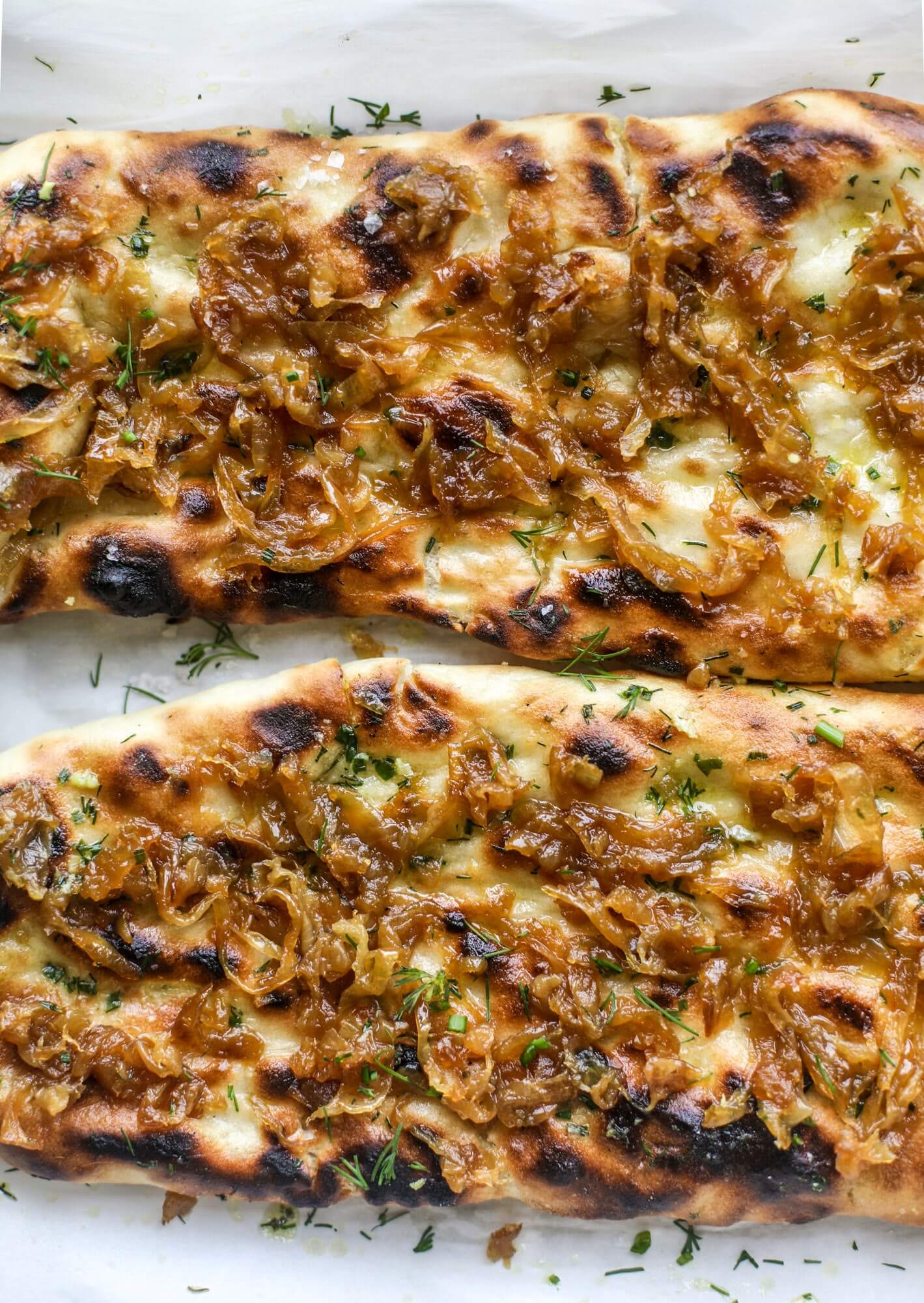 Caramelized Onion Focaccia - FoodWage recipe