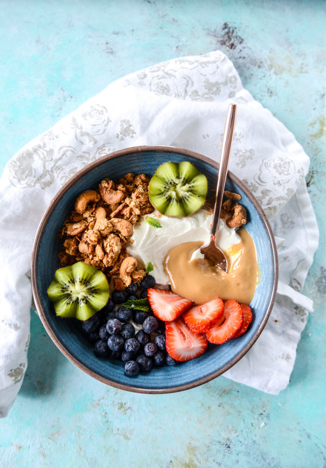 Cashew Butter Granola - FoodWage recipe