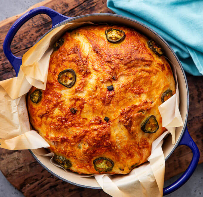 Cheddar Jalapeño Bread - FoodWage recipe