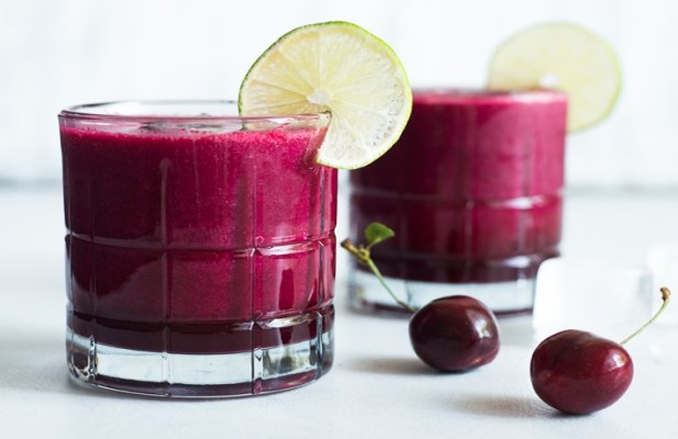 Cherry Lime Red Beet Smoothie - FoodWage recipe