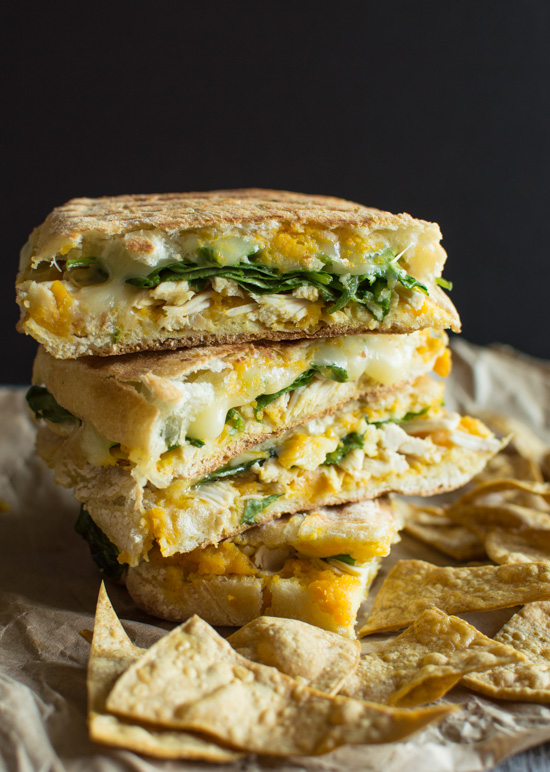 CHICKEN PANINI WITH BUTTERNUT SQUASH - FoodWage recipe