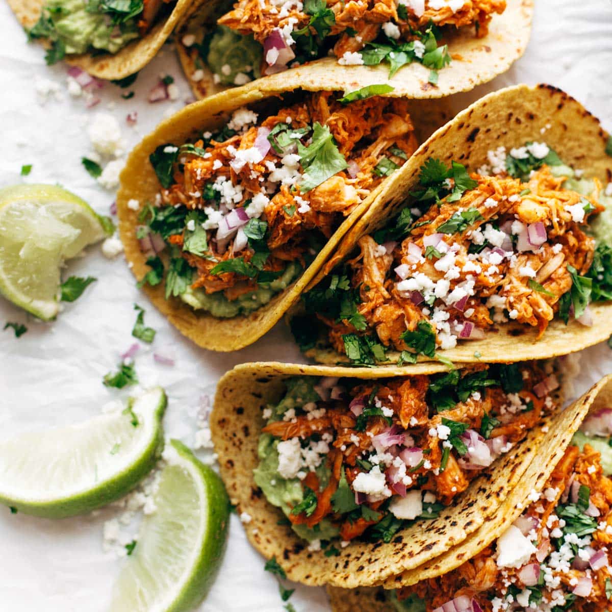 Chicken Tinga Tacos - FoodWage recipe