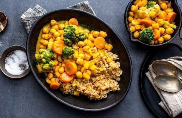 Chickpea Vegetable Curry - FoodWage recipe