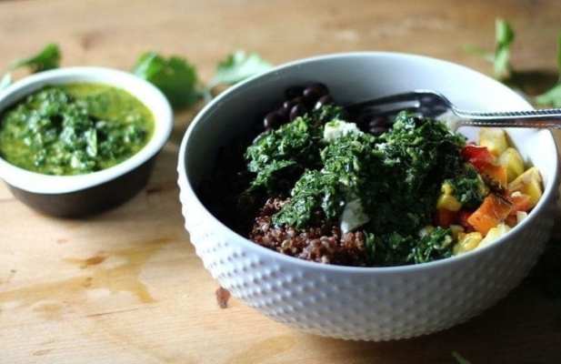 CHIMICHURRI VEGGIE BOWL - FoodWage recipe
