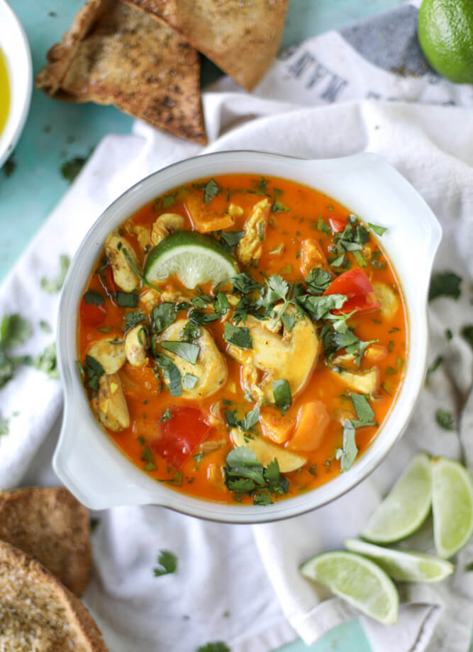 Coconut Chicken Soup - FoodWage recipe