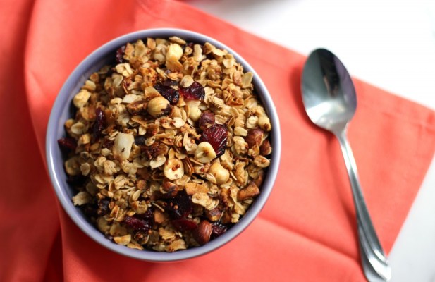 Coconut Quinoa Hazelnut Granola - FoodWage recipe