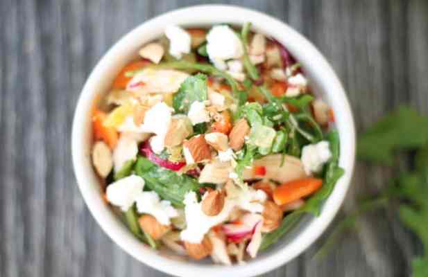 Crunchy Veggie & Chicken Salad - FoodWage recipe