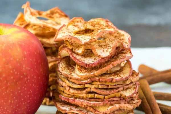 EASY BAKED APPLE CHIPS - FoodWage recipe