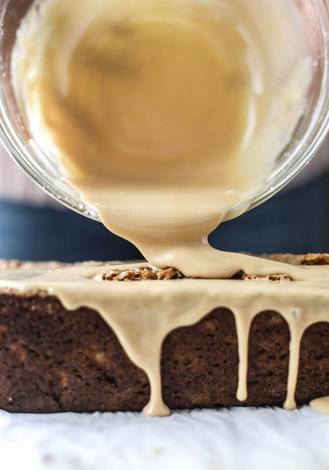 Espresso Glaze Banana Bread - FoodWage recipe