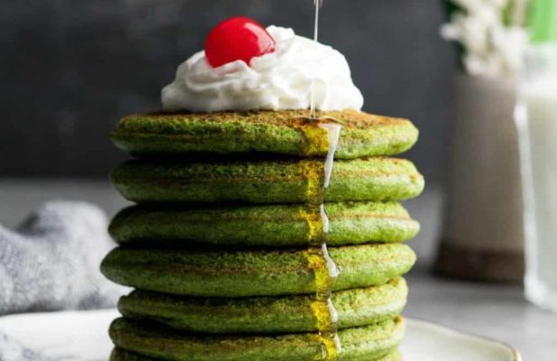 Gluten-Free Spinach Pancakes - FoodWage recipe