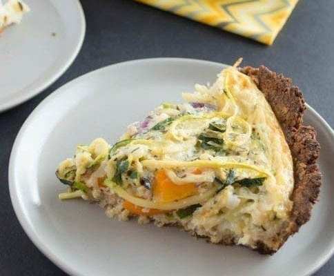 gluten free zucchini quiche - FoodWage recipe