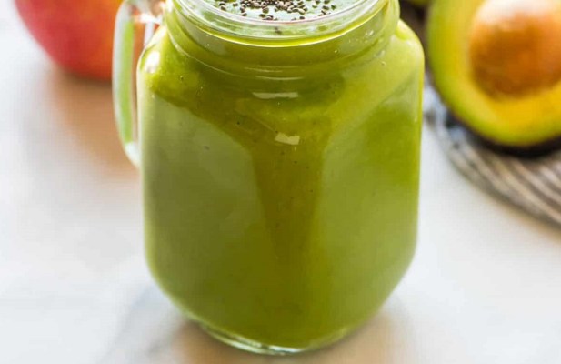 Green Apple Avocado Smoothie - FoodWage recipe