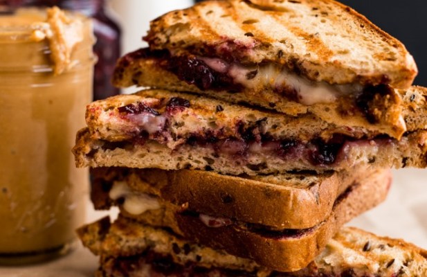 Grown-Up Brie PB&J Panini - FoodWage recipe