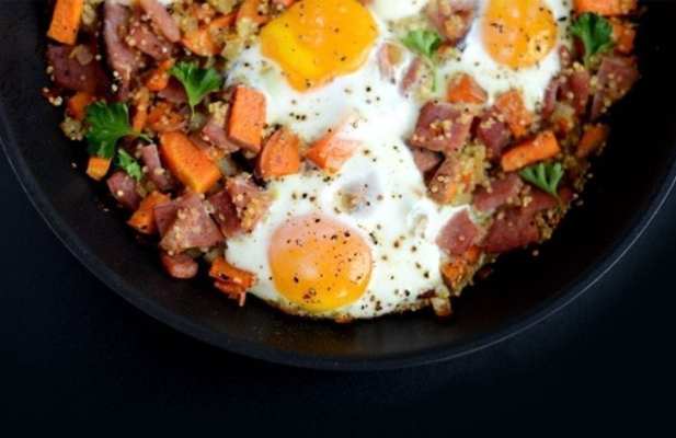 Ham & Quinoa Hash - FoodWage recipe