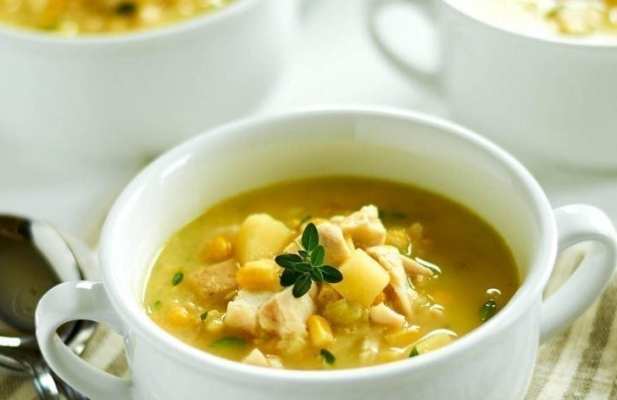 Hearty Chicken & Corn Chowder - FoodWage recipe