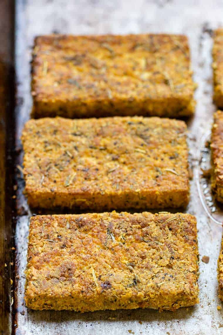 Herb Crusted Tofu - FoodWage recipe
