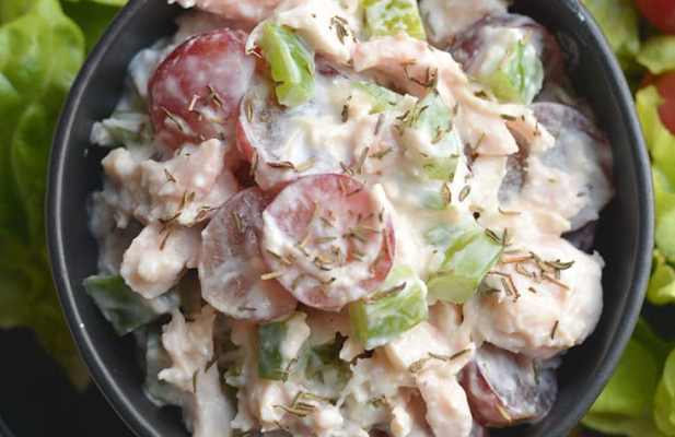 HIGH-PROTEIN CHICKEN SALAD - FoodWage recipe