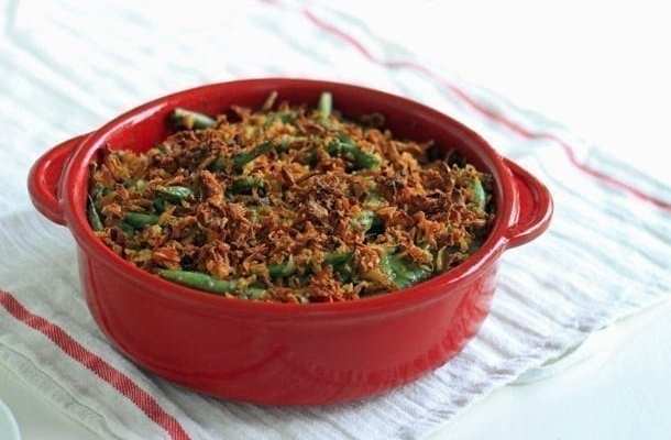 Holiday Recipe Remix: Fresh Green Bean Casserole - FoodWage recipe
