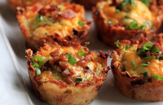Holiday Recipe Remix: Sausage Egg Nests - FoodWage recipe