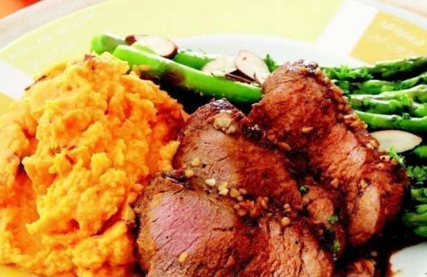 Honey-Glazed Spiced Pork Tenderloin - FoodWage recipe