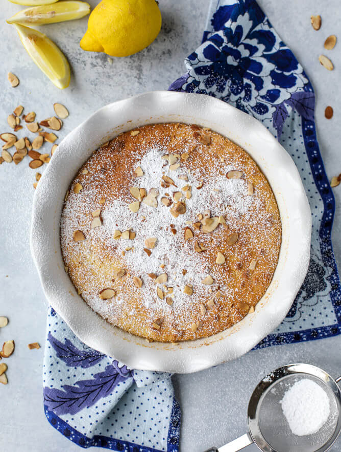 Lemon Almond Pudding - FoodWage recipe
