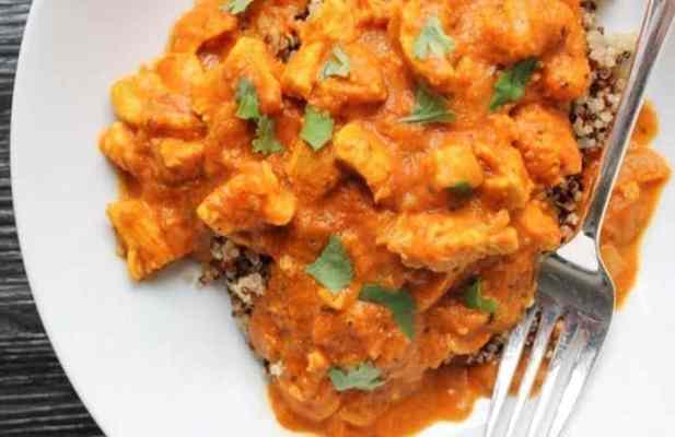 LIGHTENED BUTTER CHICKEN - FoodWage recipe