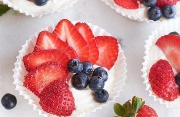 Lightened-Up No-Bake Cheesecake - FoodWage recipe