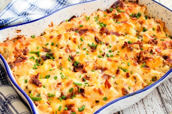 Loaded Cauliflower Bake - FoodWage recipe