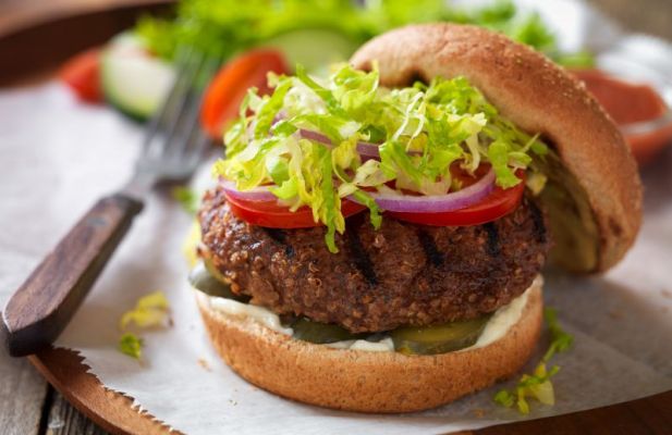Meat & Grain Burgers - FoodWage recipe