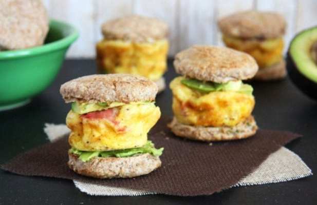 MINI WHOLE WHEAT EGG SANDWICHES - FoodWage recipe