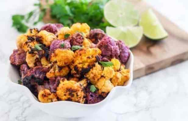 Miso Ginger Roasted Cauliflower - FoodWage recipe