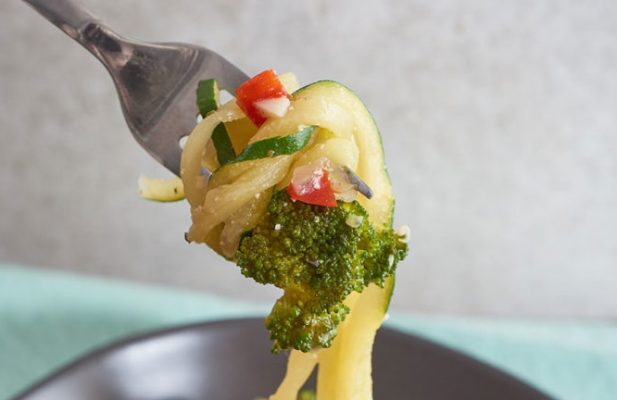 Misty Copeland’s Pasta-Free Zoodles Primavera - FoodWage recipe