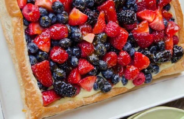 Mixed Berry Tart - FoodWage recipe
