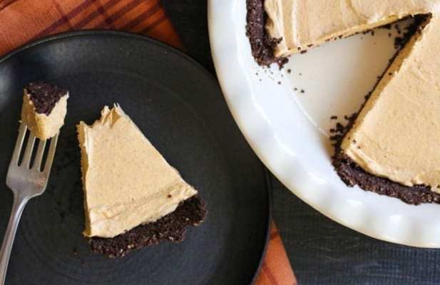 No-Bake Pumpkin Cheesecake - FoodWage recipe