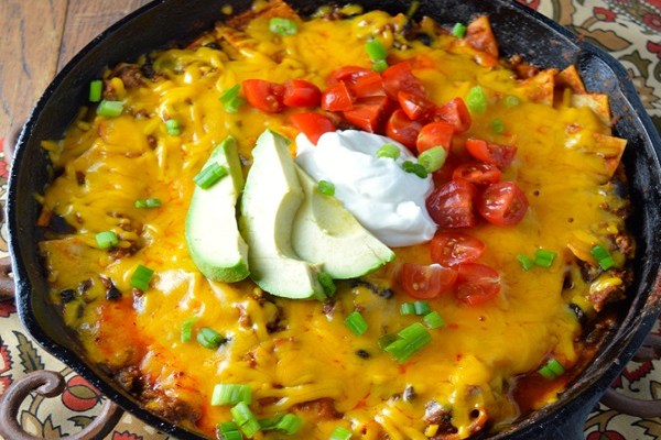 One-Pan Beef Enchiladas - FoodWage recipe