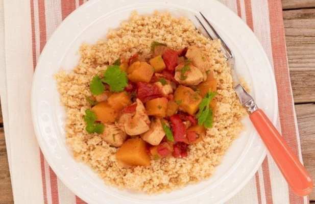 One-Pot Chicken & Butternut Squash Stew - FoodWage recipe