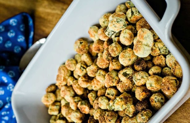 OVEN-FRIED OKRA - FoodWage recipe