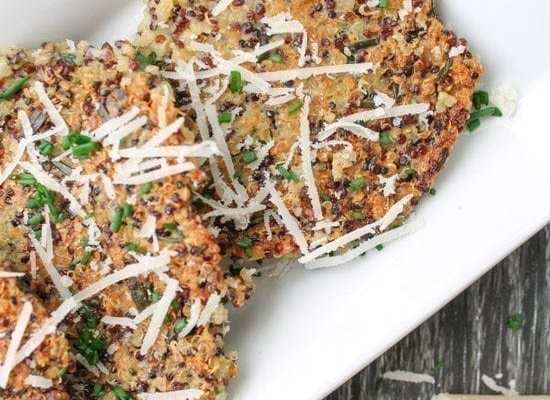 PARMESAN + CHIVE FRITTERS - FoodWage recipe