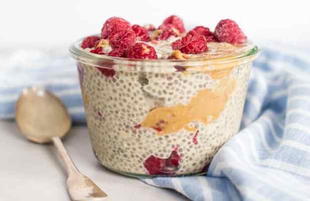 PBJ Coconut Chia Pudding - FoodWage recipe
