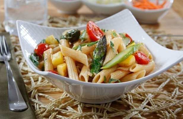 Penne With Spring Vegetables - FoodWage recipe