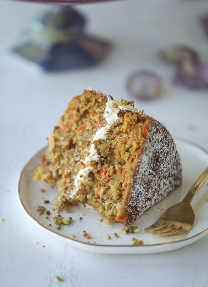 Pistachop Carrot Cake - FoodWage recipe