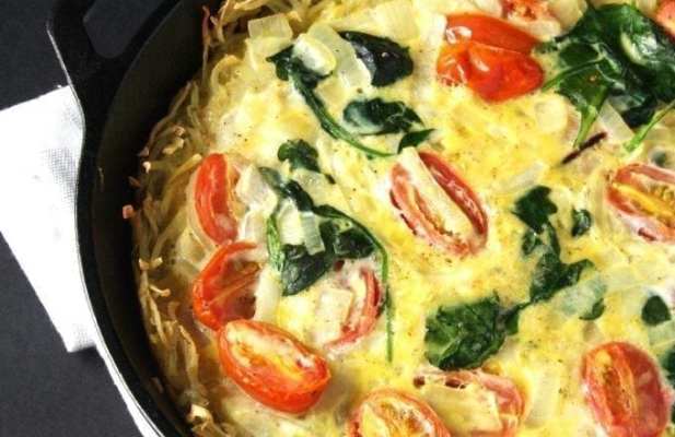 Potato Crusted Quiche - FoodWage recipe