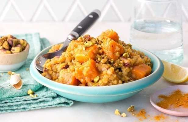 Red Lentil Tagine With Pistachios - FoodWage recipe