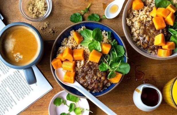 Savory Overnight Steel-Cut Oats - FoodWage recipe