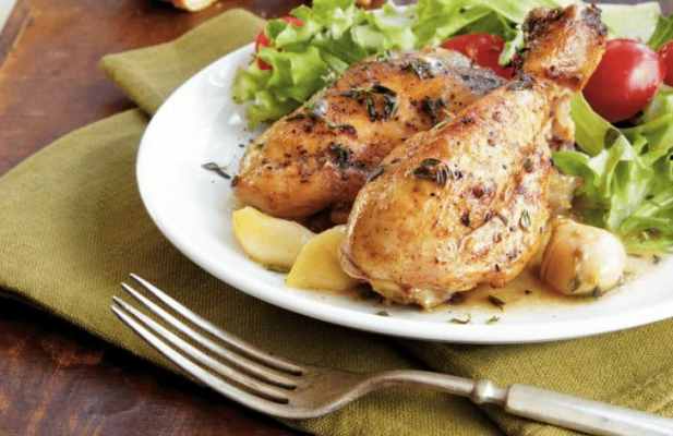 Slow Cooker Garlic Chicken - FoodWage recipe