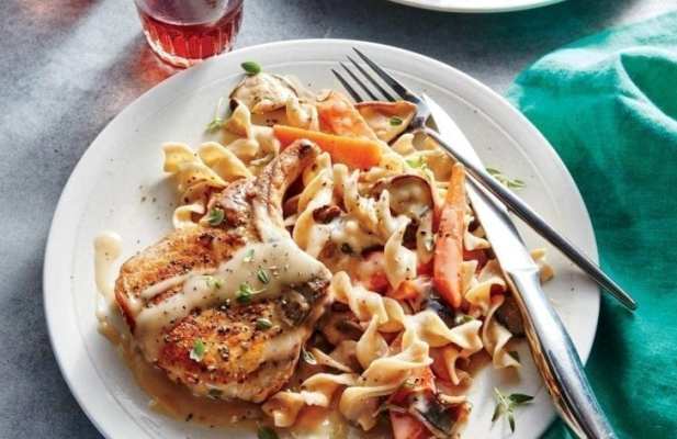 Slow Cooker Pork Chop & Veggies - FoodWage recipe